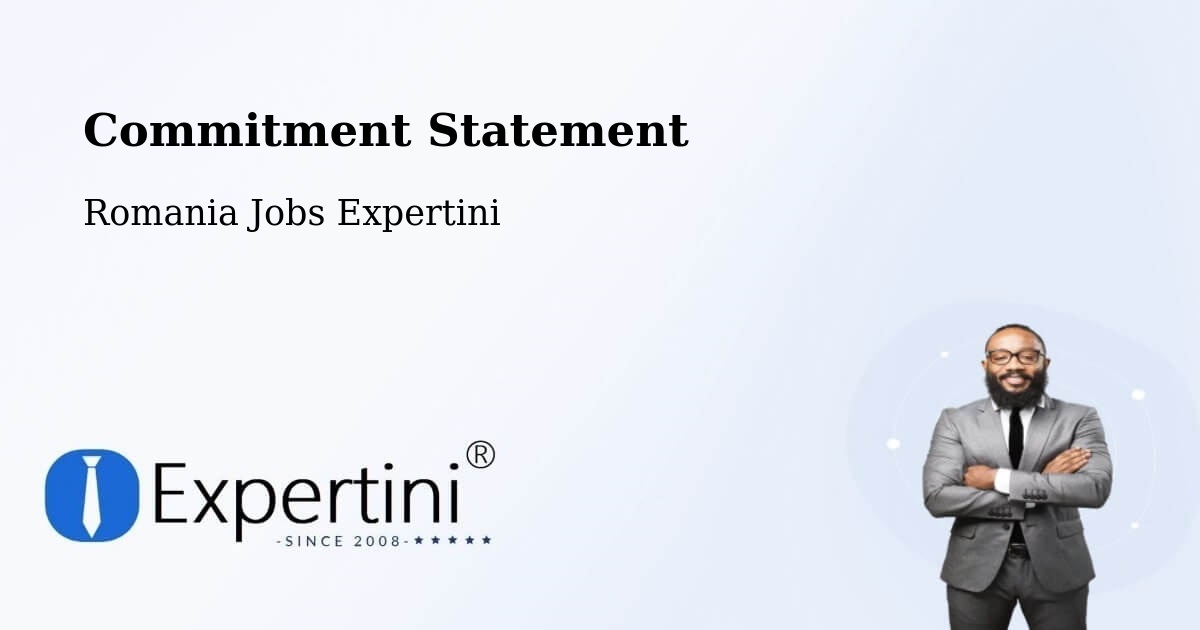 Corporate Commitment – Oraş Ţãndãrei - Romania Jobs Expertini